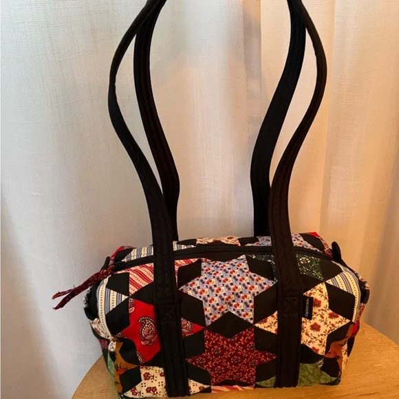NWT!! Vera Bradley Star Patchwork 100 handbag - Picture 2 of 7